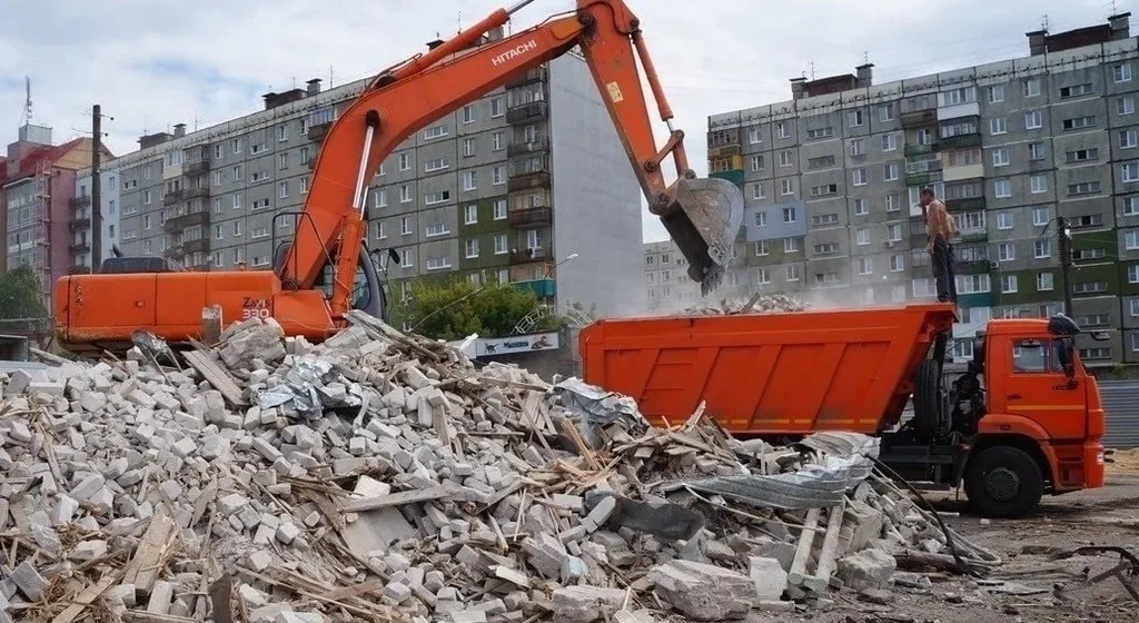 Профессиональный вывоз строительного мусора в Сибае в октябре