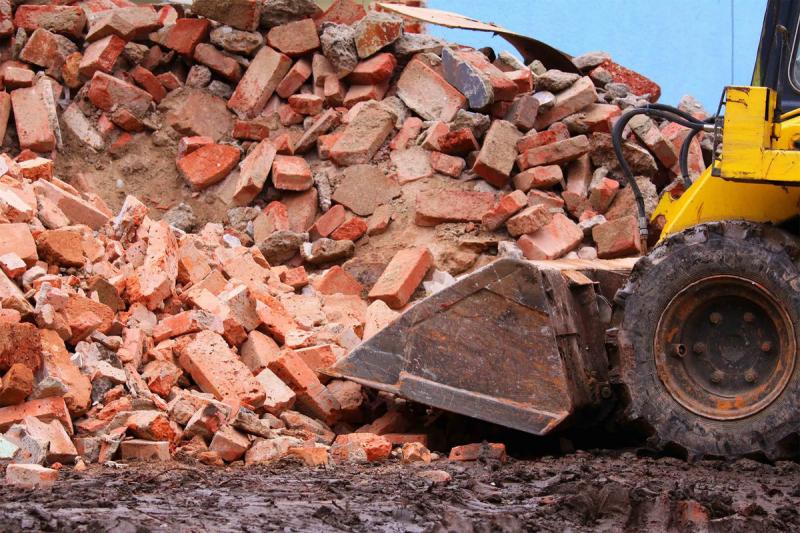 Вывоз кирпичного боя с утилизацией в Сибае в октябре